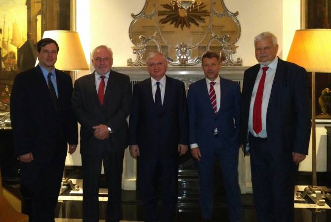 Armenian FM meets with OSCE Minsk Group Co-Chairs, Ambassador Kasprzyk