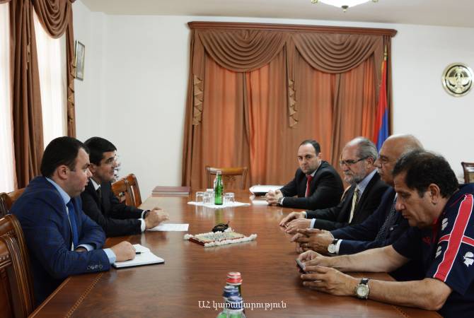 Artsakh’s acting PM hosts delegation of Armenian community of Toronto