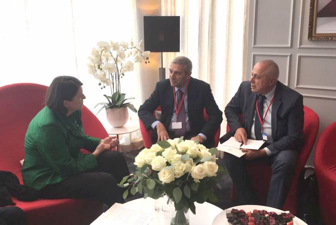 Վահան Մատիրոսյանը հանդիպել է տրանսպորտի հարցերով ԵՄ հանձնակատար Վիոլետա Բուլչին