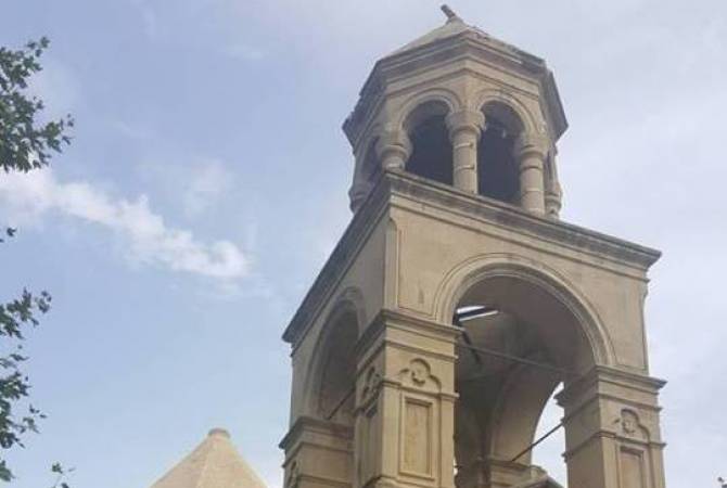Yerevan delegates banned from entering Armenian Church in Baku, territory closed 