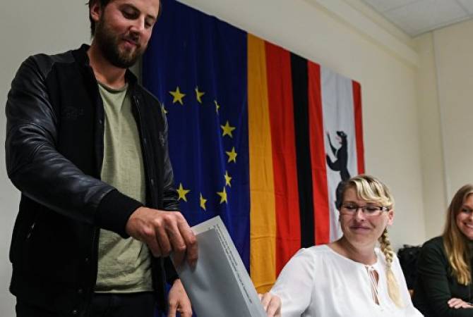 По итогам выборов в Германии в бундестаг прошли шесть партий