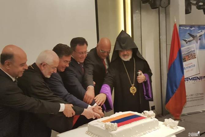 Государственный министр Ливана принял участие в торжествах по случаю 26-летия независимости Армении