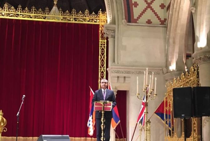 Լոնդոնում անցկացվել է Հայաստանի անկախության 26-ամյակին նվիրված միջոցառում