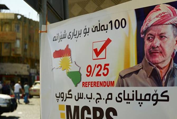Հրապարակվել են Իրաքյան Քրդստանում հանրաքվեի նախնական արդյունքները. 93 
տոկոսը կողմ է
