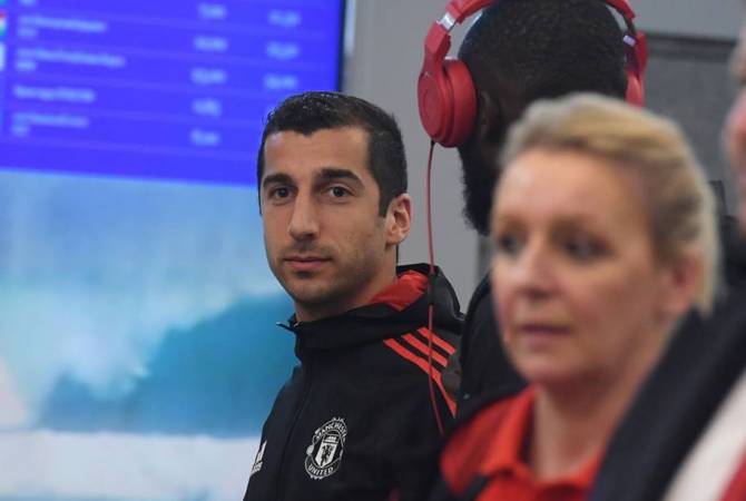 Manchester United arrive in Moscow for CSKA match 