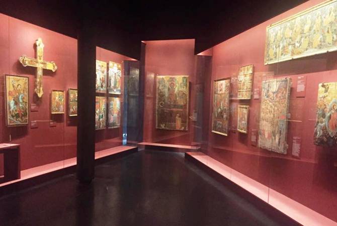 На “Рождение христианства на Среднем востоке” в Париже выставке обратились к вопросу 
Геноцида армян 