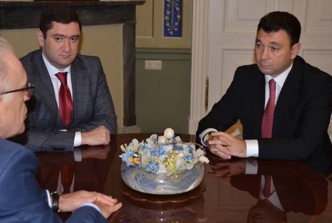 Vice Speaker Sharmazanov meets with CIS IPA Council’s Secretary General