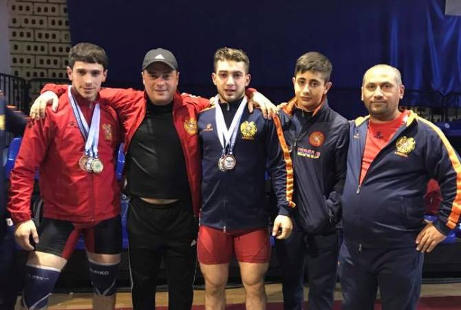 Армен Григорян стал чемпионом, Рафик Арутюнян - бронзовым призером Юношеского 
чемпионата Европы по тяжелой атлетике
