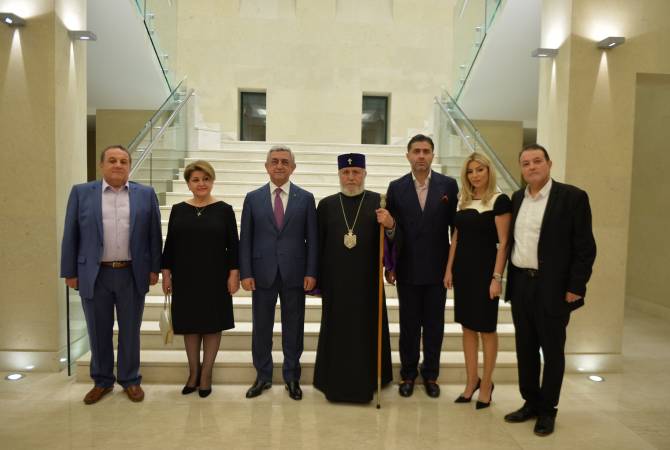 President Sargsyan attends presentation of the project called Armenian National Music Treasury