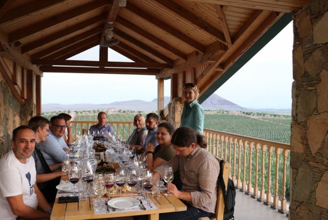 New export opportunities for Armenian wines: Major wine buyers from 6 countries visit Armenia