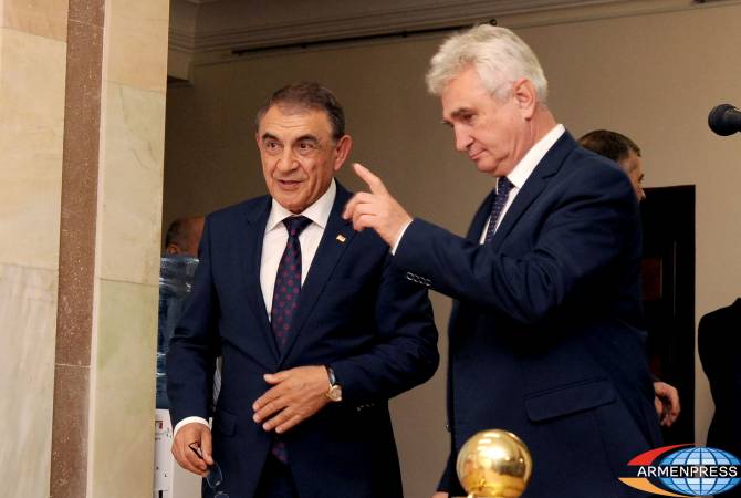 Armenian Parliament Speaker holds meeting with President of Senate of Czech Republic