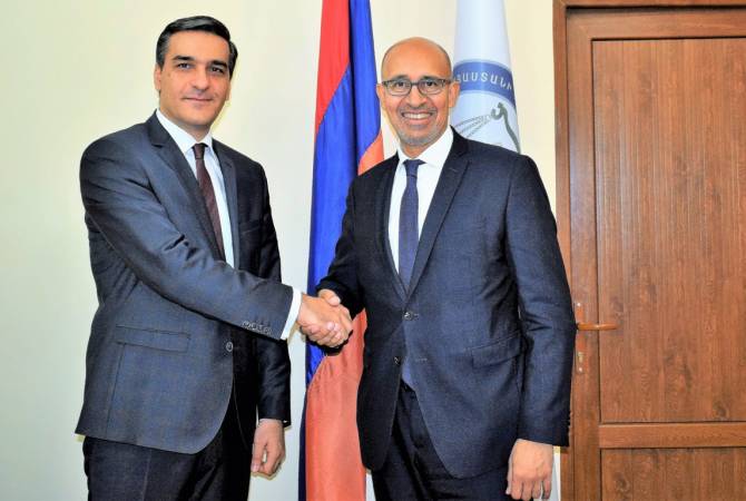 Armenian Ombudsman holds meeting with OSCE Representative on Media Freedom 