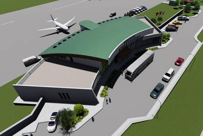Kapan airport under construction, first flight planned for May 2018