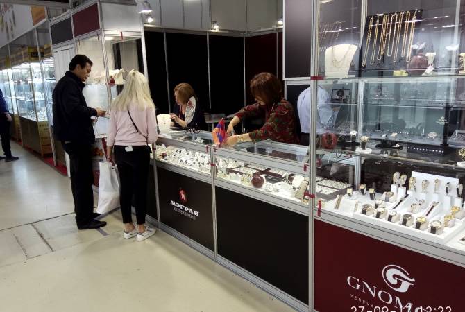 Armenian jewelers return with export orders worth 580 million AMD from “JUNWEX” Jewelry 
Fair