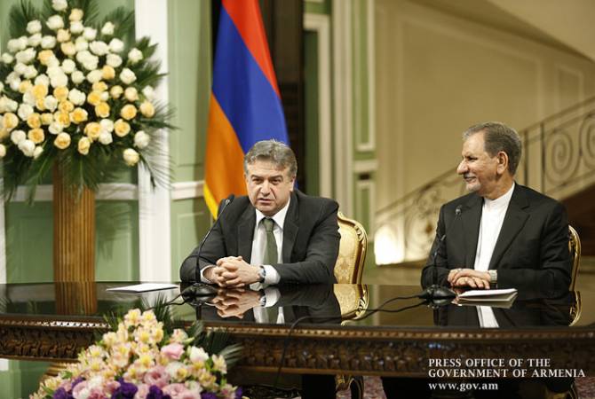 أرمينيا تعرب عن امتنانها لموقف إيران المتوازن حيال نزاع ناغورنو كاراباغ -رئيس الوزراء كارِن كارابيتيان-