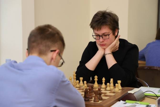 Кирилл Шевченко  - единоличный лидер европейского шахматного турнира “Гран-при”