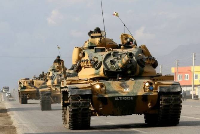 Թուրքիան ծանր ռազմական տեխնիկա Է ուղարկել Իրաքի հետ սահման