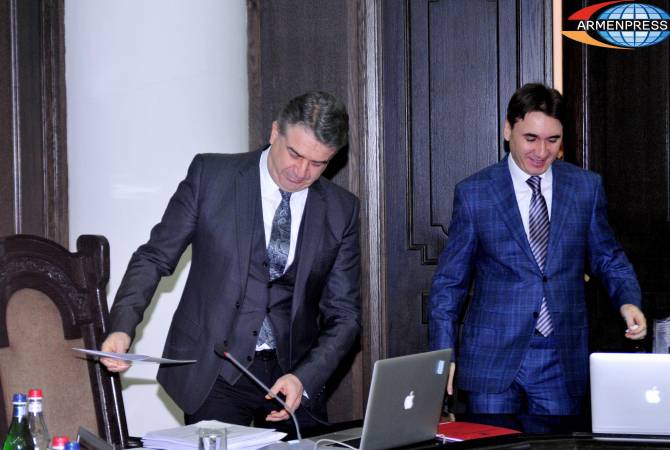 Повестка заседания правительства Армении была насыщенной
