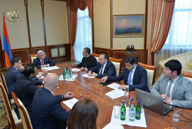 Президенту представлена концепция создания Технологического университета Армении
