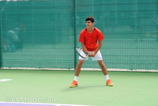 ممثل أرمينيا آرتور سوغويان يحرز لقب بطولة ITF للتنس تحت 18 عاماً