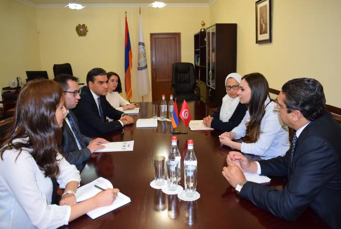 ممثليين من قطاع حقوق الإنسان بتونس سيزورن أرمينيا للاستفادة من تجربة المكتب المدافع الأرمني 
عن حقوق الإنسان 