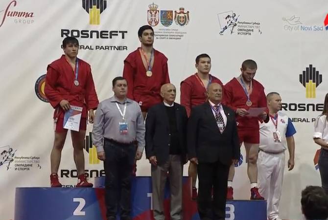 أرمينيا تحرز 8 ميداليات في بطولة العالم للسامبو لفئة الشباب والناشئين