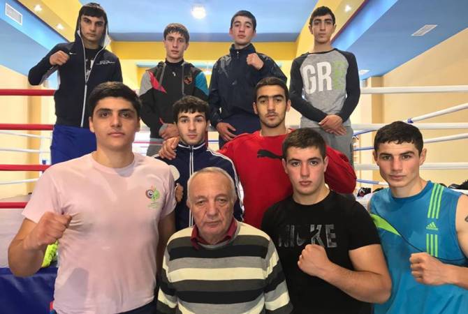 Молодежная сборная Армении по боксу провела последнюю тренировку перед первенством Европы