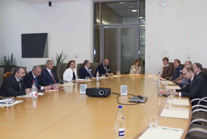 President of Artsakh visits Flemish Parliament in Brussels