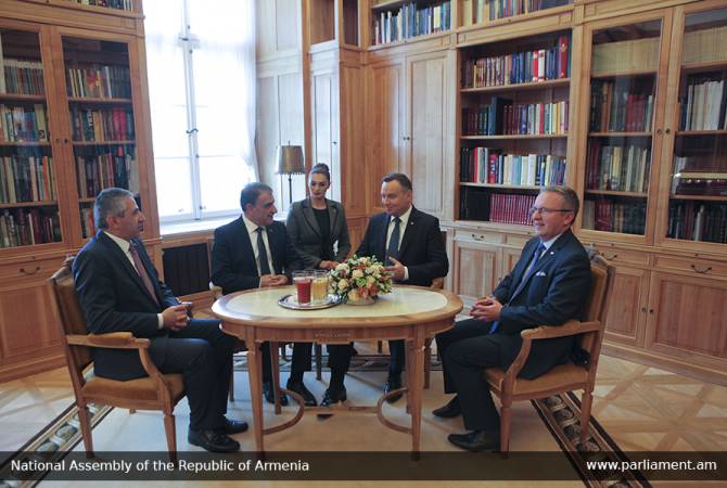 У Польши сбалансированный подход в вопросе нагорно-карабахского конфликта: 
президент Анджей Дуда
