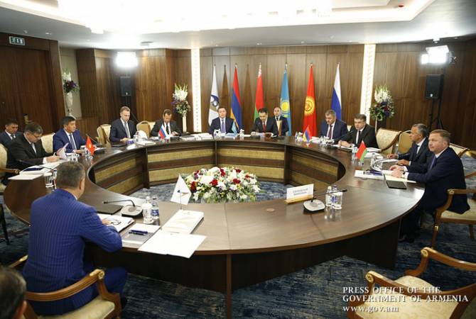 Eurasian Intergovernmental Council meeting to be held in Yerevan on October 24-25