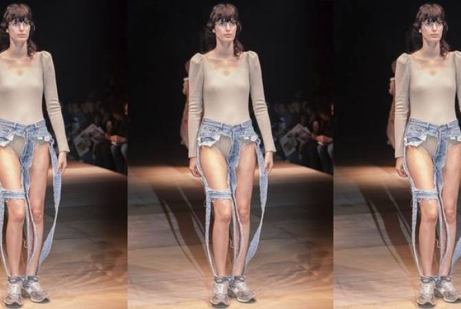 Модницам предложили носить джинсы-стринги