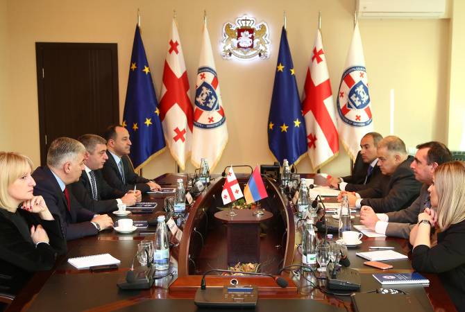 ՀՀ արդարադատության նախարարը վրացի գործընկերոջ հետ քննարկել է պրոբացիոն 
համակարգի բարեփոխման հարցեր