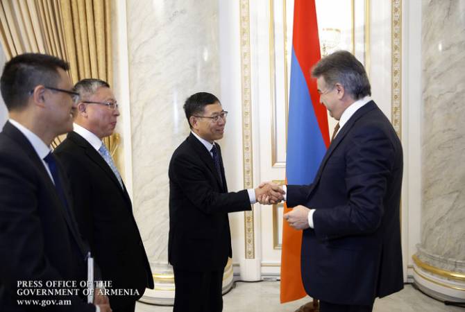 Armenian PM receives Chinese Ambassador and Sinohydro Corporation’s Vice President