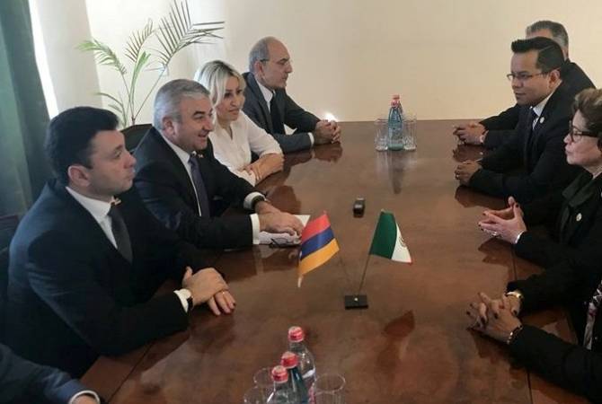 Mexican MPs meet Parliament Speaker of Artsakh in Stepanakert