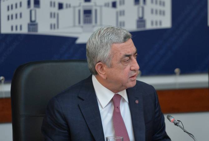 Радикальная модернизация Вооружённых сил Республики Армения - требование времени: 
президент
