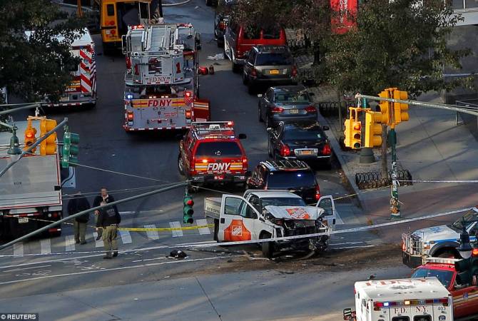 Теракт в Нью-Йорке: погибло 8 человек