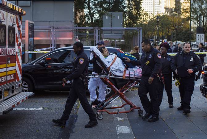 Жертвами теракта на Манхэттене стали восемь человек, 12 пострадали