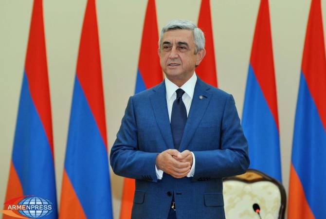  Армения продолжит развивать производство качественного вина и обуви: президент Армении Серж Саргсян 