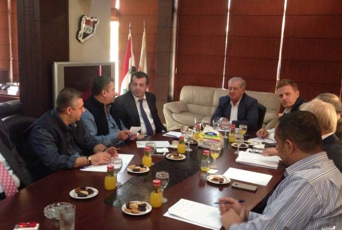 القنصل العام لأرمينيا بحلب يناقش مع وفد غرفة تجارة حلب التعاون التجاري بين أرمينيا وسوريا