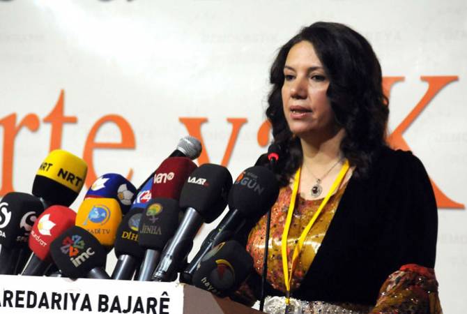 Депутат  от прокурдской Демократической партии народов Турции  осуждена на 10 лет 
лишения свободы