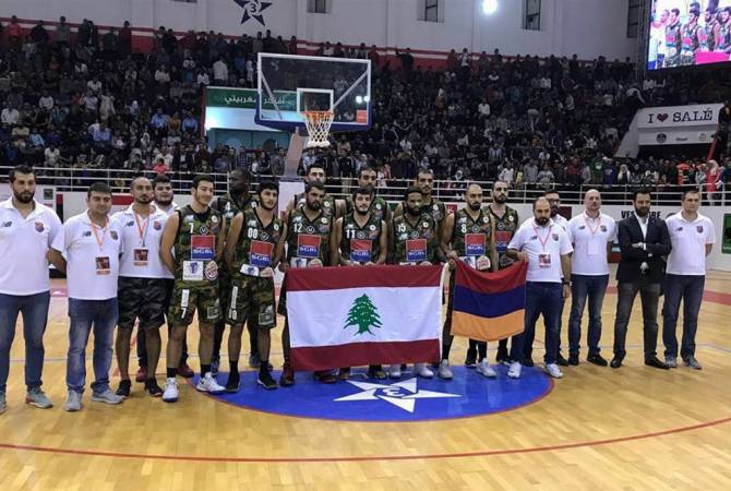 Lebanon’s Homenetmen wins Arab Club Basketball Championship 