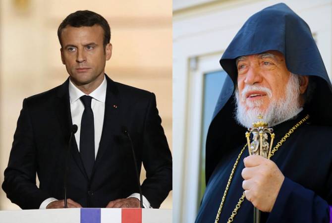 France is a sincere friend of Armenian people – President Emmanuel Macron sends letter to 
Catholicos Aram I