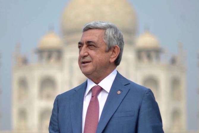 Армения облегчит получение виз для граждан Индии: президент Армении Серж Саргсян 