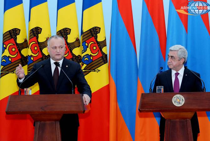 Большинство граждан Республики Молдова хотят сотрудничать именно с Евразийским 
экономическим союзом: Игорь Додон
