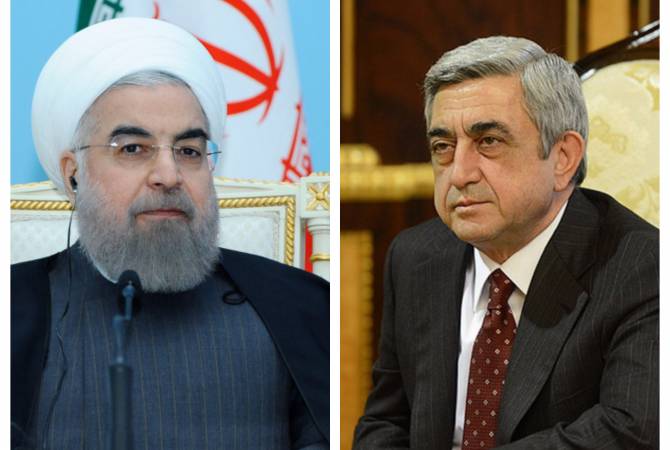President Sargsyan extends condolences to Iranian counterpart on deadly earthquake 