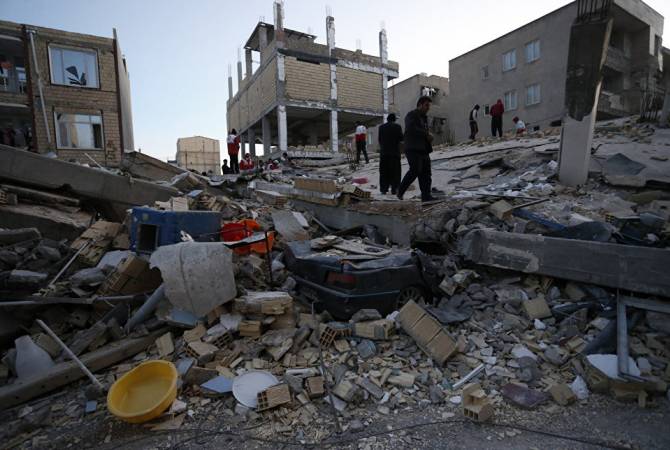 Իրանի Քերմանշահի նահանգում սուգ է հայտարարված, երկրաշարժից տուժածների թիվը գերազանցել է 2,5 հազարը
