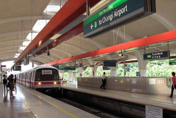 В метро Сингапура при столкновении поездов пострадали более 20 человек