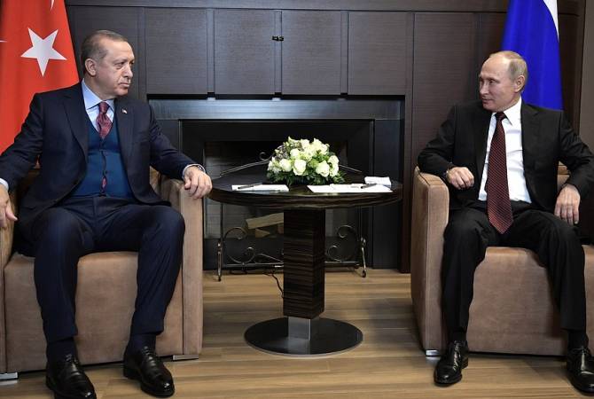 Tense look of Putin, Erdogan under attention as details of meeting remain undisclosed 
