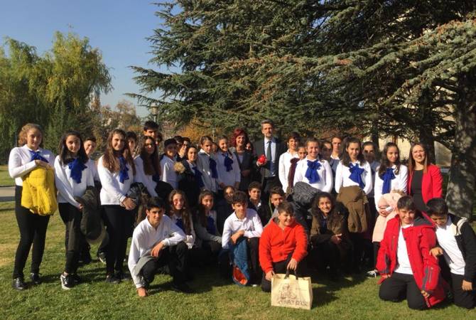 Ստամբուլի Դադյան հայկական դպրոցի աշակերտներն այցելել են մեջլիս