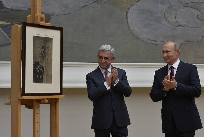  Հայաստանի և Ռուսաստանի նախագահները մասնակցել են «Ռուսաստանում Հայաստանի մշակույթի օրերի» բացման արարողությանը 
